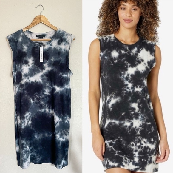 Sanctuary | NWT Easy Way Tie Dye Boho T Shirt Dress - Picture 5 of 14